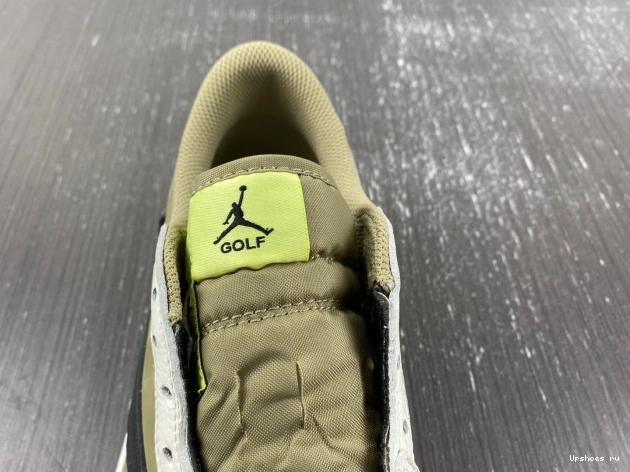Retro Low 1 Olive Travis Golf Jordan Scott Neutral 0706